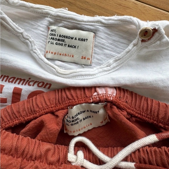 LOT Boutique Toddler Clothes 18M-3T Piupiuchick Tocoto Tiny Whales Little Cozmo - Picture 8 of 16